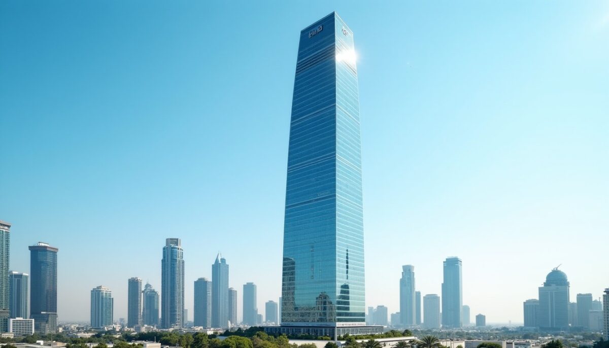 Almas Tower : hauteur impressionnante, nombre d'étages et principales caractéristiques Almas Tower : hauteur impressionnante, nombre d'étages et principales caractéristiques