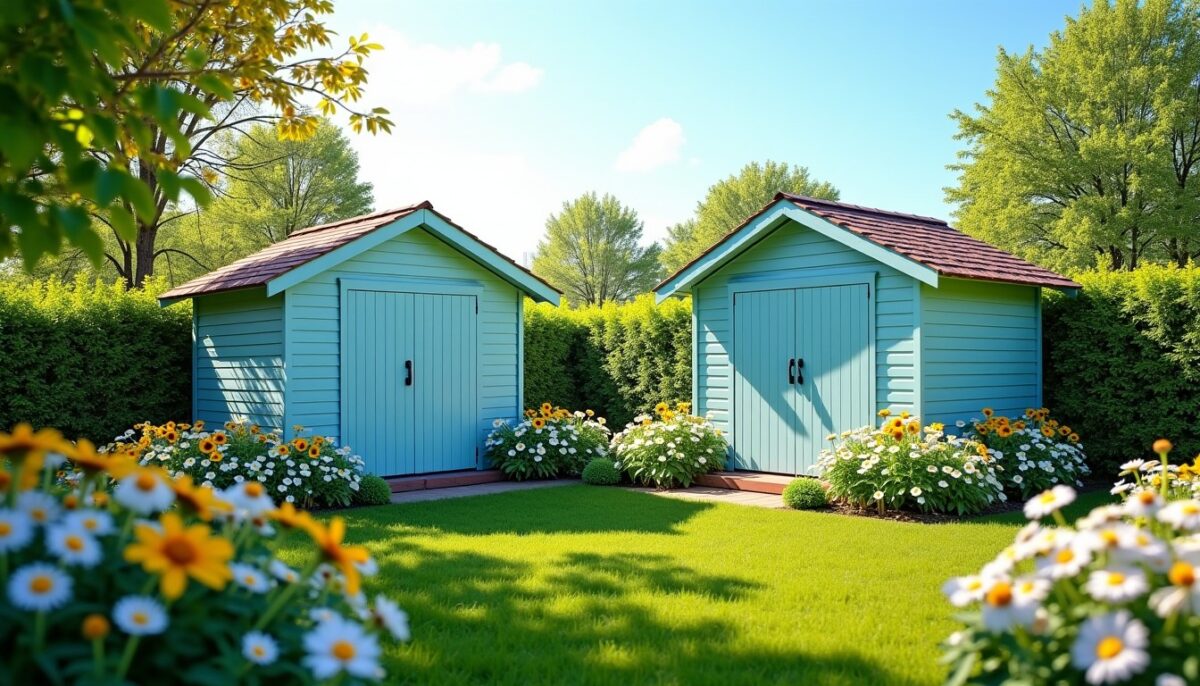 Est-il possible d'installer deux abris de jardin de 5m² chacun sur une même parcelle ? Est-il possible d'installer deux abris de jardin de 5m² chacun sur une même parcelle ?