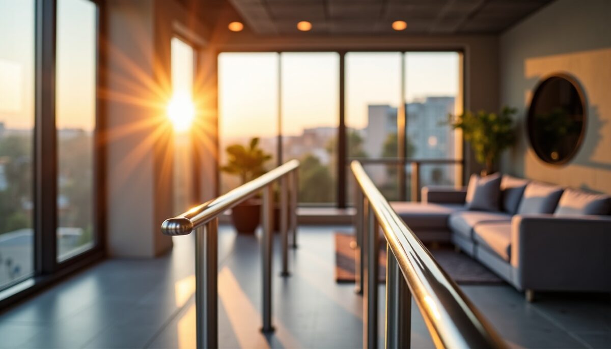 Garde-corps inox : l’alliance parfaite entre style minimaliste et industriel pour sublimer votre intérieur
