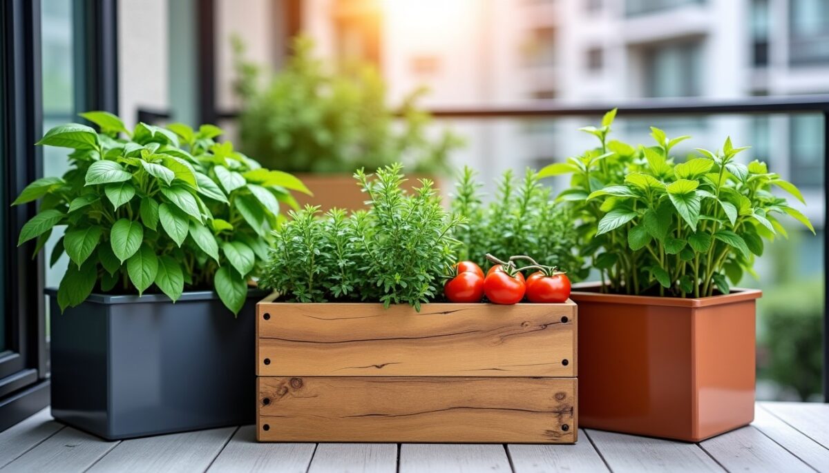 Guide pratique pour sélectionner le bac potager idéal sur votre balcon