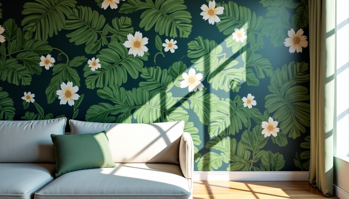 Papier peint végétal : invitez la nature à fleurir dans votre intérieur